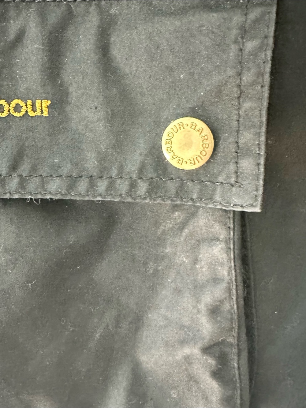 Barbour Gunnerside Wax Jacket Black Size 8 Gently Used - Picture 8 of 15